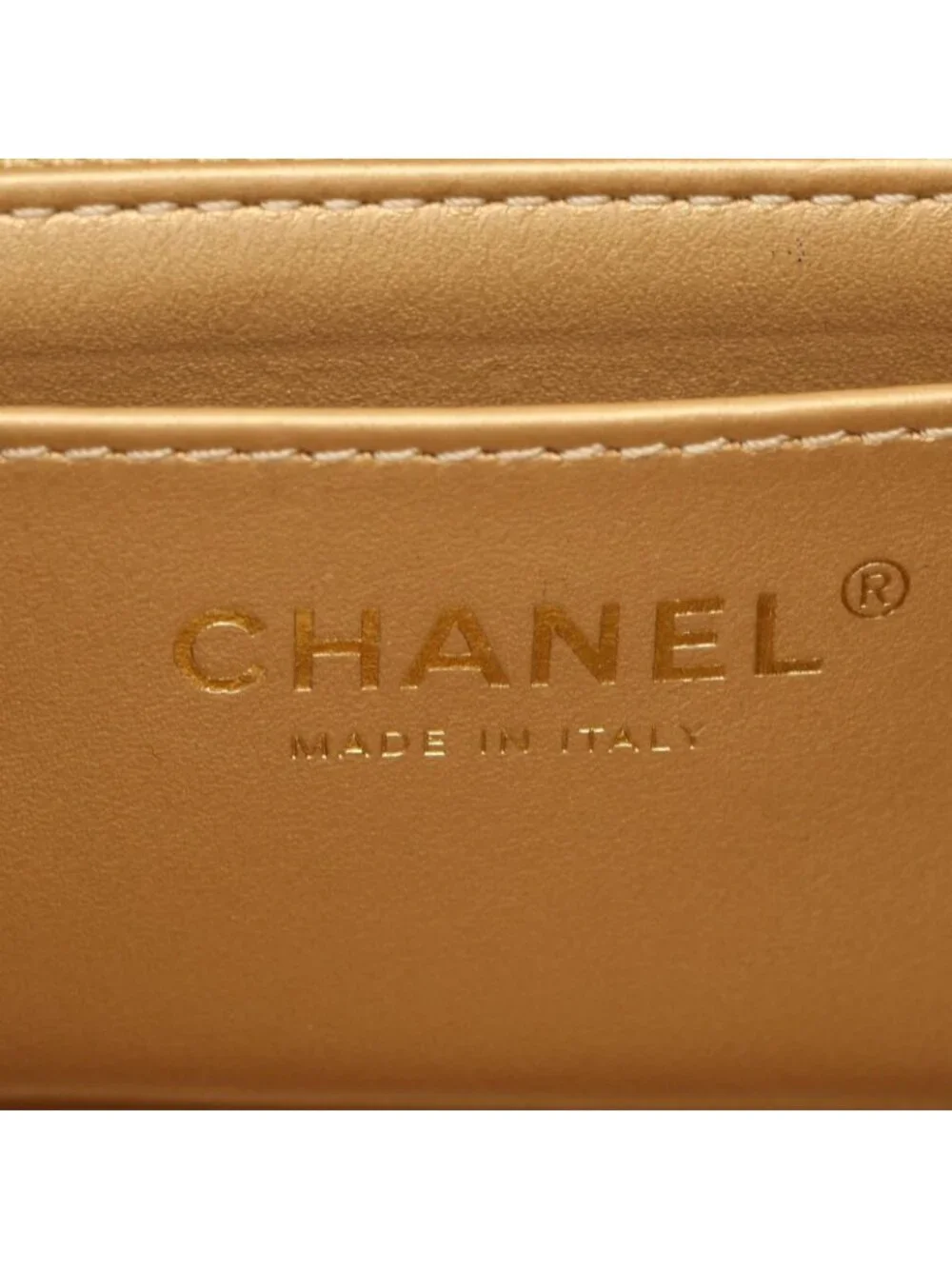 Chanel Shoulder Bag Quilted Mini Flap White Lambskin Small Chain